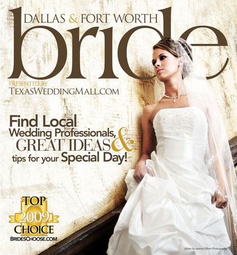 Cover TexasWeddingMall.com Bride Magazine